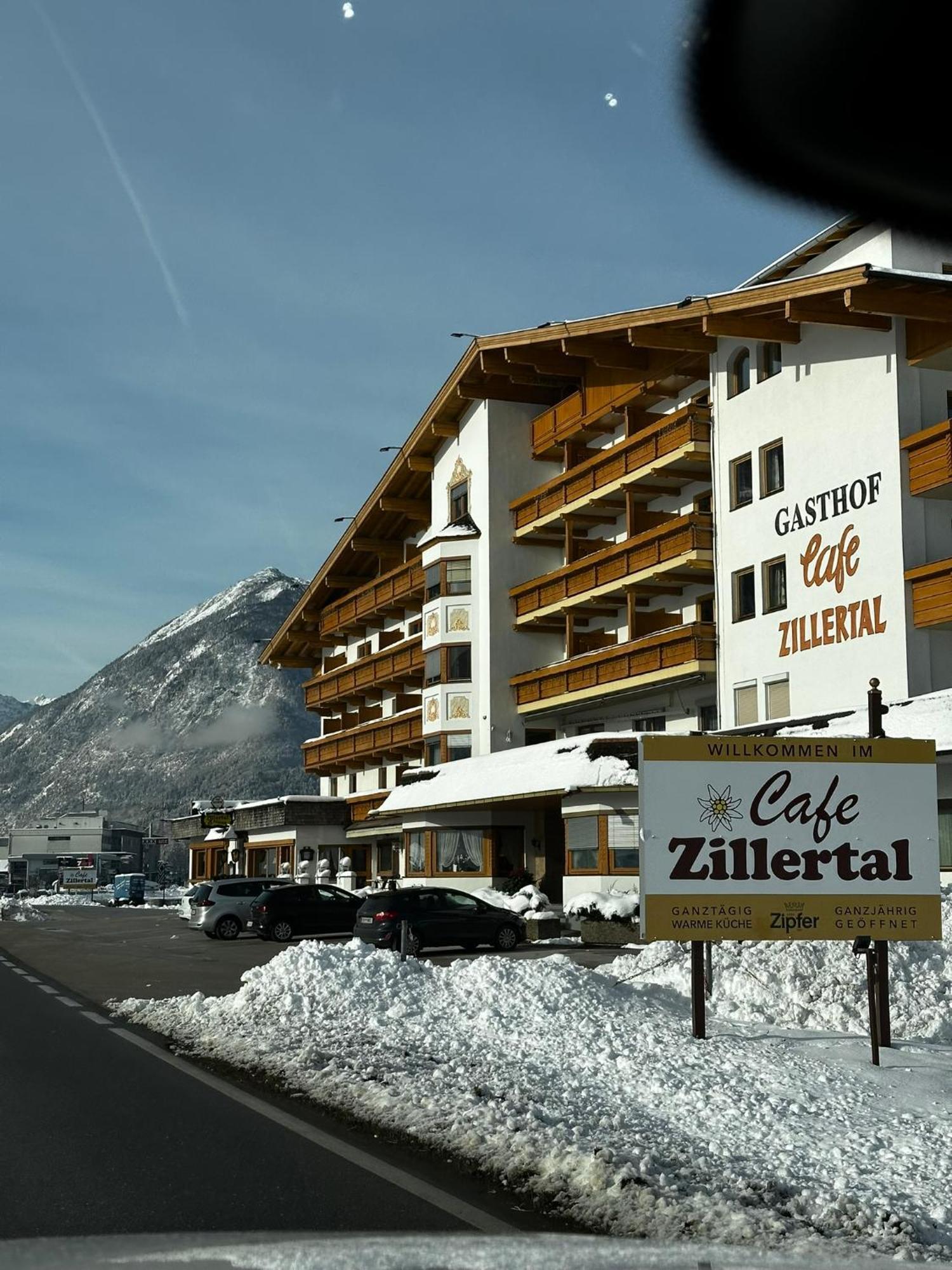 Hotel Cafe-Zillertal Strass im Zillertal Exterior foto